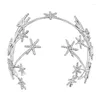 Hair Clips 1pcsEuropean And American Bride Star Crown Wedding Accessories Princess Band Dress