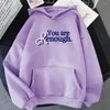 Heren Hoodies Je Bent Kenough Brief Print Sweatshirt Roze Barbenheimer Kenergy Lange Mouw Heren/Vrouwen Truien Kleding Herfst hoody