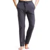 Pantaloni da uomo Casual Home Cotton Pigiama da uomo Taglie forti Pantaloni sportivi larghi Solido da uomo con coulisse Cravatta lunga da notte