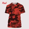 Herr t-shirts 2023 sommar ny kamouflage t skjortor unisex casual kort ärm andas andas camo rund hals militär högkvalitativ tyg z0421