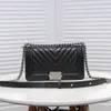 Tasarımcı Çantalar Zincir Çantası Tasarımcı Crossbody Omuz Çantası Kadın Hobo Marka Çantaları Lüks Tote Moda Bayanlar Cüzdan Cüzdan Tasarımcı Crossbody Bag Siyah Mavi