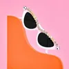 Sunglasses Carnivals Party Bachelor Sunglasses Bride To Be CatEye Shape Frame Girls Hangings Nose Glasses Rock Sunglasses Woman J230422