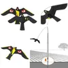 Emulatie Flying Hawk Kite Bird Scarer Drive Repellent voor Tuin Vogelverschrikker Yard Repeller 211025322I