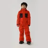 Skiing Suits Winter 30 Childrens Ski Jumpsuit 2023 and Snowboarding Jacket Pants Boy s Girl s Snow Warm Waterproof 231122