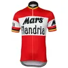 Peut être personnalisé maillot de cyclisme mars Flandria rétro bleu vêtements de vélo porter équitation vtt route ropa ciclismo cool NOWGONOW2470