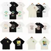 100% coton Brand Rhude Shirt Fashion T Mens Designer Shirts Men Men Casual Top Courte Shirts de haute qualité