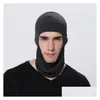 Cycling Caps Masks Car-Partment Outdoor Clavas Sports Neck Face Mask Ski Snowboard Wind Cap Police Motorcycle Drop Delivery Outdoors P Dh476