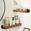 Badkamer planken badkamer plank geen boor organizer douche opslagrek stevige houten hoekplanken muur gemonteerd toilet shampoo houder 2304222222