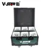 V-show Battery Uplight 6x18W RGBWA+UV 6 I 1 LED PAR LIGHT Trådlöst batteri Remote Control 6 st med laddningsfodral