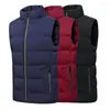 Gilet da uomo Quick Dry Great Stand Collar Gilet da uomo All Match Gilet invernale Cerniera per esterni