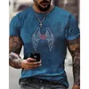 Men's T Shirts Fashion Men's Clothing High Quality Oversized Tee Y2k Wing Rhinestone Designer Short Sleeve Tops Holyday Casual Street