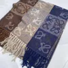 Loewees scarf designer luksusowa najwyższej jakości szachownica Rowe szal jesień i zimowy temperament ciepły misel kaszmirowy szalik