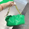 Designer doux en cuir véritable nuage sac à bandoulière chaîne sac à main léger luxe sauvage portefeuille pour femmes classique célèbre marque shopping sacs à main