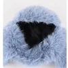 Trapper Hats Plush Lei Feng Hat for Womens Winter Thickened Warm Ear Protection Imitation Mink Fleece Long Fur Locomotive 231122