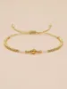 STRAND GO2BOHO Crystal Bead -armbanden voor vrouwen Fashion Gift Gold Plated Friendship verstelbare sieraden