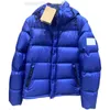 2023 inverno bolha grosso com capuz manga longa zíper voar puffer pato branco para baixo jaqueta inchado casaco para baixo homem designer casal