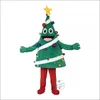 Hallowee niedliche Weihnachtsbaum-Maskottchen-Kostüme, Weihnachten, ausgefallenes Partykleid, Charakter-Outfit, Anzug, Erwachsenengröße, Karneval, Ostern, Werbung, Themenkleidung