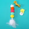 Jouets pour chats, balançoire très amusante, porte suspendue, plume élastique, chatouillement, bâton, cloche, petite souris, fournitures pour chats