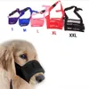 Dog Collars Leashes Anti Barking Dog Muzzle For Small Large Dogs Adjustable Mesh Breathable Pet Mouth Muzzles For Dogs Nylon Straps Dog Accessories 230422