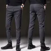 Männer Hosen 2023 Stoff Casual Männer Dicke Business Arbeit Dünne Baumwolle Hosen Männliche Fracht Herbst Winter Hohe Qualität Hose plus Größe