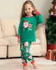 Familj matchande kläder god julårkläder mamma far barn matchande pyjamas set baby hund romper xmas gåva familj look sömnkläder 231122