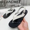 Sandals Flip Flops Comfortable Flat-Heel Summer Sellers Fashion Designer Women Dark Red Instep Cover Beach Shoe