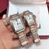 Partihandel-New Fashion Men Woman Watches Mens Quartz Movement Wristwatch 055