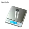 Measuring Tools Portable LCD Electronic Kitchen Scales balance Cooking Measure Tools Digital Stainless Steel digital Weighing Food scale 001g 230422