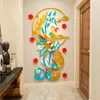 Adesivi murali Cinese classico fai da te Phoenix adesivo acrilico 3D Stereo Soggiorno Ingresso Ristorante Sfondo Layout304A
