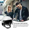 Casquettes de cyclisme Masques Casque de moto pour hommes Femmes Classique Rétro Scooter Demi Ultraléger VTT Vélo Vélo 231122