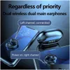 Fones de ouvido do telefone celular 2023 Q80 TWS Bluetooth Bone Condução Headset Sports Games Wireless Clip fone de ouvido com pacote de varejo dhksc