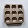 Bakningsverktyg Halva sfär Silikonform för 3D Bakeware Chocolate Ball Cupcake Pan Cake Diy Muffin Kitchen Tool