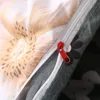 Zestawy pościeli pokrywa kołdry z zamkiem zamkiem kwiatowy wzór miękki mikrofibry Miękki mikrofibry Pillowcase 231122