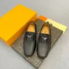 37mode högkvalitativa lyxiga italienska män designer loafers skor blå röd svart mockasins mjuk riktig läder formell fest casual bröllopslipp på klänningskor