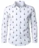 Chemises décontractées pour hommes Chemise à manches longues de printemps de haute qualité pour hommes/revers pour hommes boutonné Slim robe d'affaires décontractée chemise de grande taille S-6XL 231121