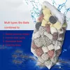 تسخين الترشيح 100g 10 أنواع الكرات المائية الحيوية Bio Balls Biochemical Ball Filter Media for Assessories Fish Tank 230422