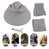Basker Skyddande Sun Hat utsökta ultraviolettsäkra breda ristor för att befria utomhus daglig användning (marinblå justerbar)