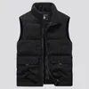 Gilets pour hommes Hiver Mode Laine Gilet Mâle CottonPadded Manteaux Hommes Vestes Sans Manches Gilets Chauds Vêtements Plus Taille 6XL 231121