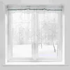 Curtain White Home Decor Crochet Macrame See Through Curtains Sheer Window Valance Decorate Short