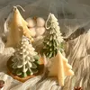 Świece świąteczne ozdoby silikonowe świeca pleśń DIY Tree rzemiosła Myliczne z żywicy tynkowej Formy pieczeniowe Dekor 231121