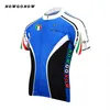 Tour 2017 maillot de cyclisme hommes bleu italie pro équipe vêtements vêtements de vélo NOWGONOW tops course sur route montagne Triathlon été Maillot Ci295h