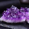 10-70g 30-50mm Amethist Home Decor Geode Natuurlijke Kristal Kwarts Stenen Wand Punt Energie Healing minerale Steen Rock Otmfi