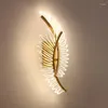 Wall Lamp Modern Style Lustre Led Long Sconces Bedroom Lights Decoration Bed Head Antique Styles Lamps For Reading