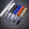 Couteaux de chasse de camping Nouveau BM 533 bugout edc couteau de poche pliant lame noire / blanche survie couteaux tactiques en plein air outils jackknife sauvetage à la main