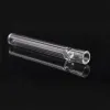 Pipes à fumer Chauve-souris en verre Glass One Hitter Pipe Clear pour fumer des pipes à main Accessoires de narguilé stylo jetable shisha vape