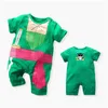 Ensembles de vêtements Costume Nouveau-né Bébé Garçon Vêtements Coton Nouveau-né Infant Romper Onesie Combinaisons Pyjamas Outfit Babygrow Salopette 103 D Dho1J