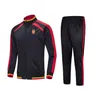 Association Sportive De Monaco Football Club Courses masculines Tracksuit Adult Outdoor Jogging Costume Veste à manches longues Sports Soccer Sui271C