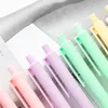 150pcs Macaron Office Pisanie plastikowego ballpoint Pen wielokolorowy zapis płynnie odpowiedni do nauki