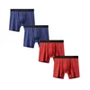 Underpants 4Pcs Boxer Shorts Mens Sale Men's Panties Sexy Underwear Men Slip Front Open For Man