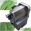 Autres appareils de climatisation Alimentaire électrique Coupe de légumes Hine Cutter Slicer Chou Piment Poireaux Scallion Céleri 0.24Kw Chd-20 Dhkxa